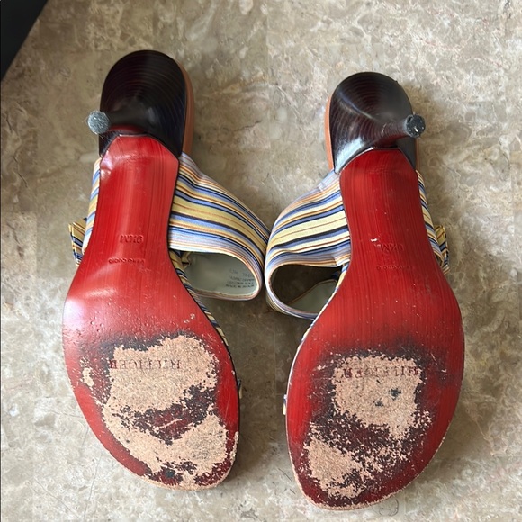 Tommy Hilfiger Striped Heels - Picture 7 of 7